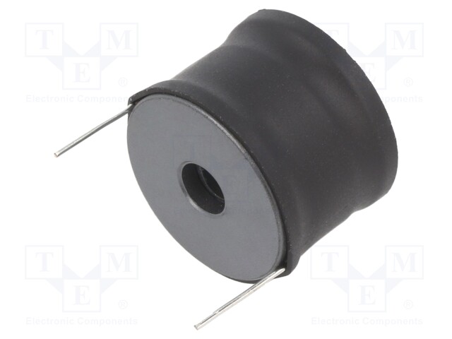 Inductor: wire; THT; 1mH; 1.7A; 336mΩ; ±15%; Ø24.4x18.5mm; vertical