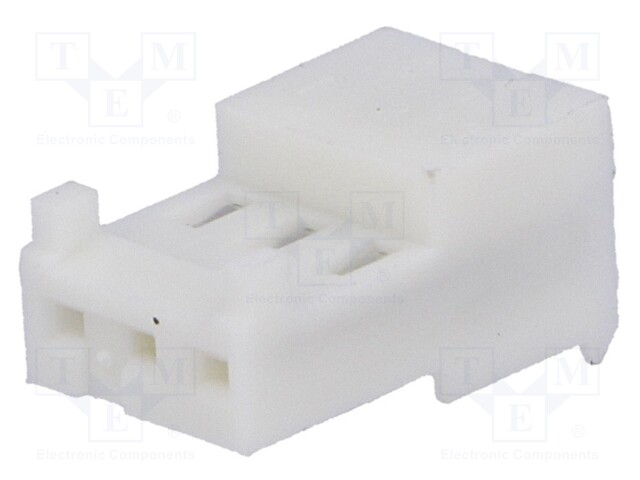 Plug; wire-board; female; PIN: 3; polarized; 2.54mm; IDC; for cable