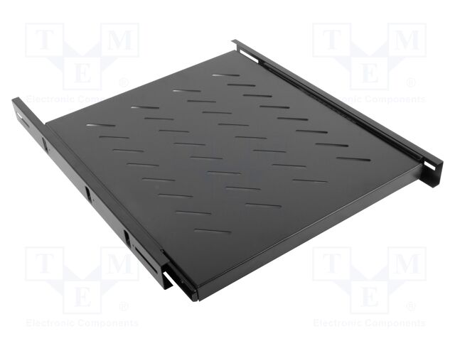 Shelf; 1U; black; Standard: 19"