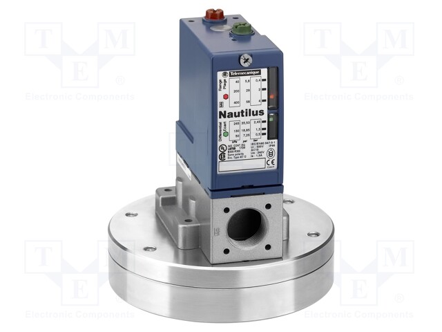 Module: pressure switch; OUT 1: SPDT; Regulation for OUT1: ON-OFF