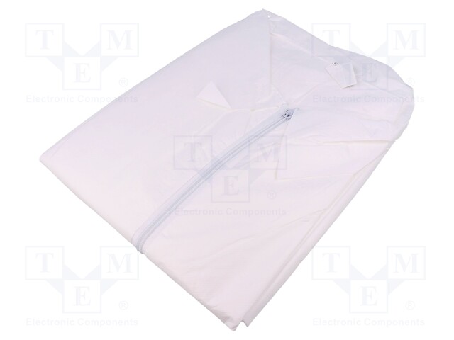 Coat; ESD; XL; Features: unisex,Fastening:  zip; Mat: polypropylene