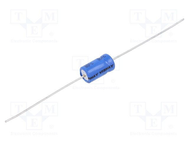 Electrolytic Capacitor, Miniature, 22 µF, 63 V, 021 ASM Series, ± 20%, Axial Leaded