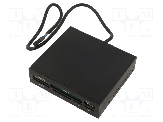Card reader: memory; fits in 3,5" drive bay,internal supplied