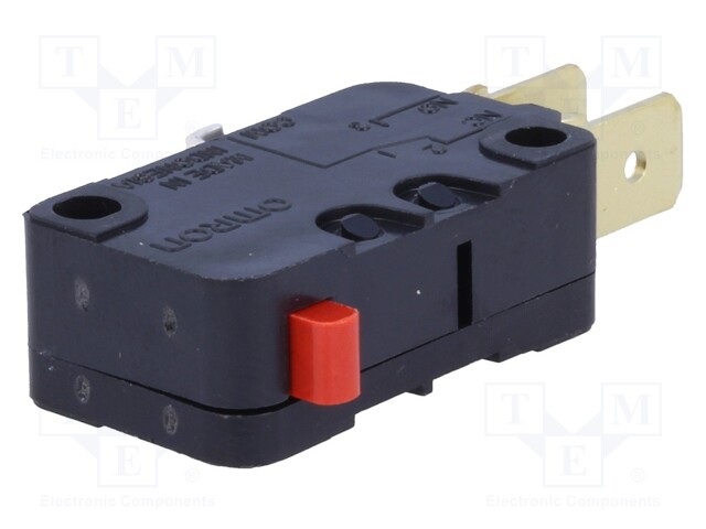 Microswitch SNAP ACTION; without lever; SPDT; 16A/250VAC; Pos: 2