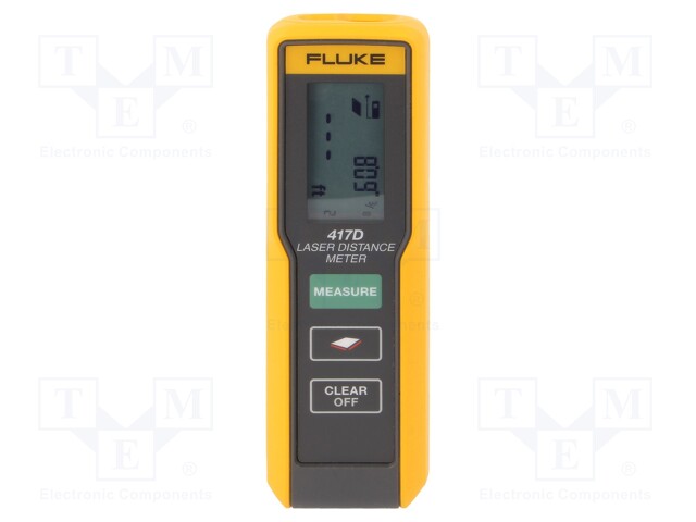 Distance meter; LCD,with a backlit; 0,2÷40m; Meas.accur: ±2mm