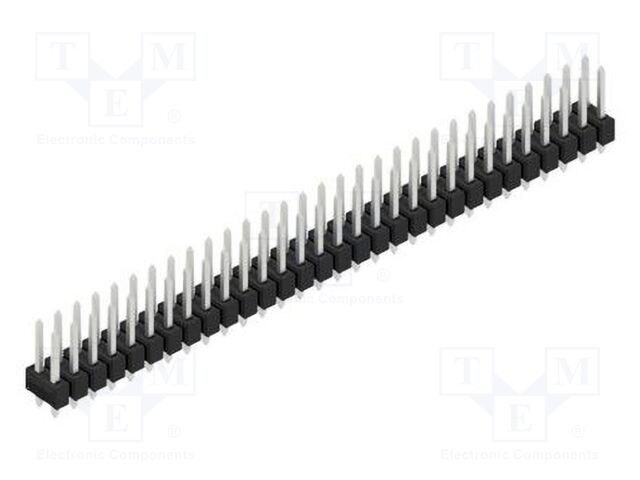 Connector: pin strips; pin header; male; PIN: 60; 2.54mm; THT; 2x30