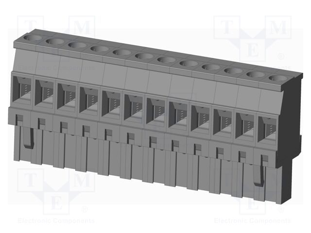 Connector: pluggable terminal block; plug; female; angled 90°