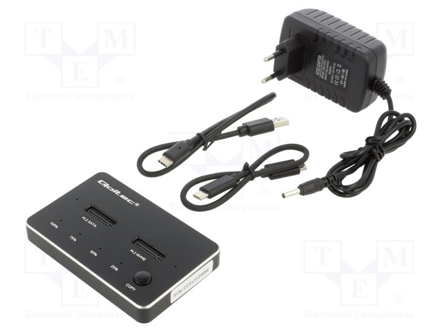 Device: docking station; PnP; USB 3.1; black