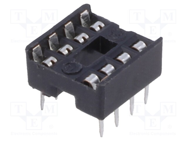 Socket: DIP; PIN: 8; 7.62mm; THT; Pitch: 2.54mm