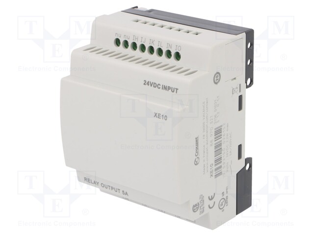 Module: extension; IN: 6; OUT: 4; OUT 1: relay; Millenium 3; IP20