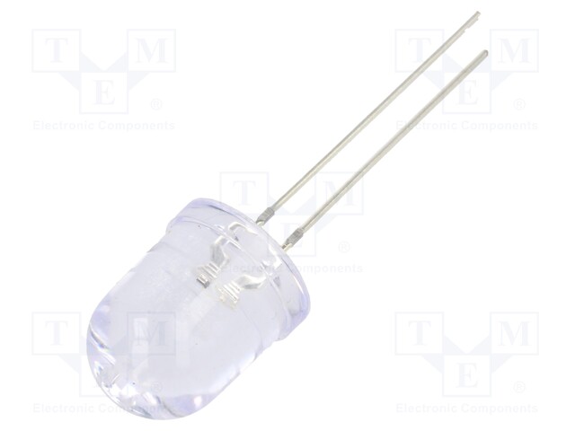 LED; 10mm; green; 7000÷8400mcd; 30°; 3÷5V; 20mA; Variant: blinking