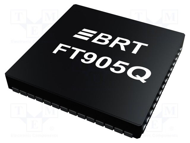 Microcontroller; SRAM: 64kB; Flash: 256kB; 100MHz; QFN76; PWM: 7