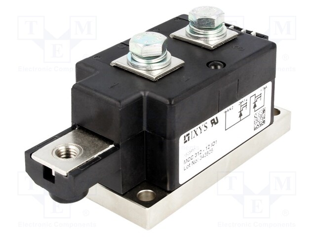 Module: thyristor; double series; 1.2kV; 320A; Y1-CU; Ufmax: 1.32V