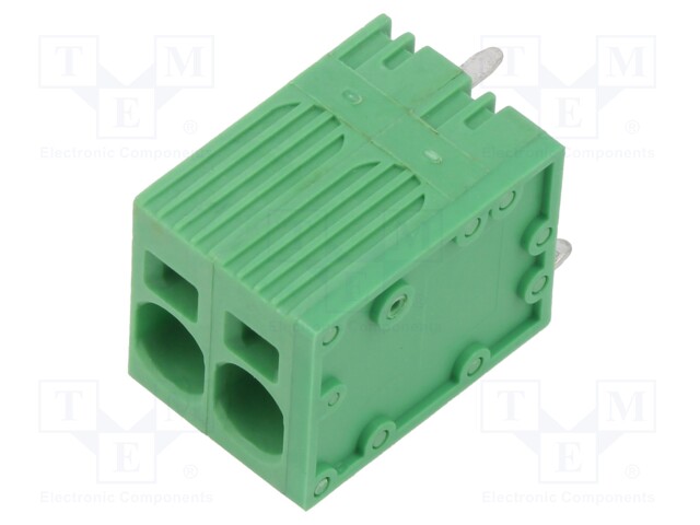 PCB terminal block; Contacts ph: 7.5mm; ways: 2; straight; on PCBs