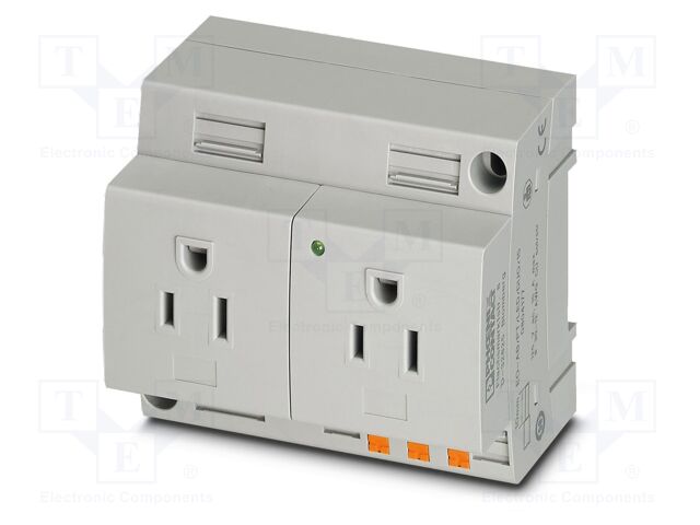 Connector: AC supply; socket; female; 15A; PIN: 3; push-in; 6mm2