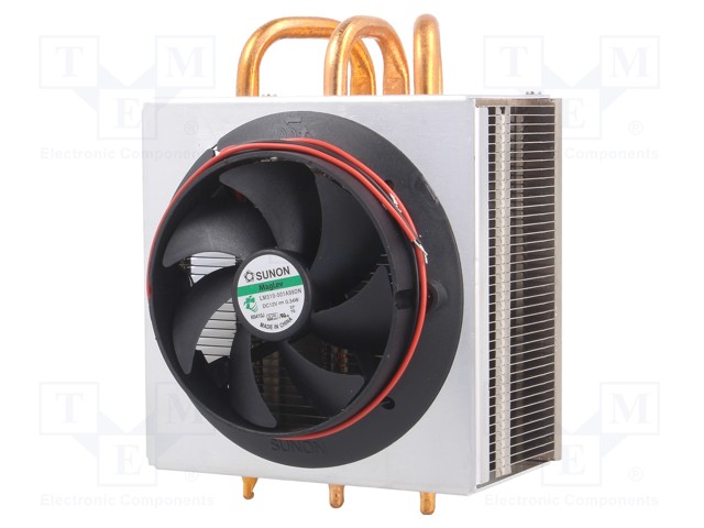 Cooling module; -10÷70°C; 121x92.3x66mm; 2200(±10%)rpm; Vapo
