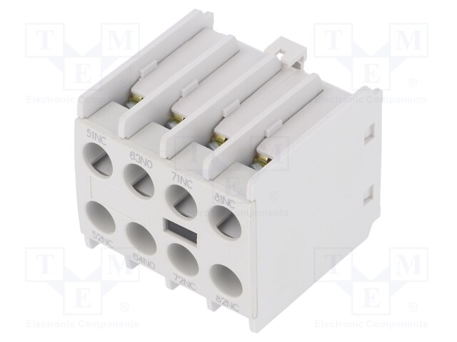 Auxiliary contacts; Series: CTX3 MINI; Leads: screw terminals