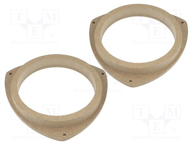 Spacer ring; MDF; 165mm; Toyota; impregnated,varnished