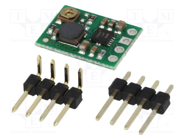 Converter: step up; Uout: 2÷5.25V; Uin: 0.5÷5.5V; 1.2A; 70÷90%