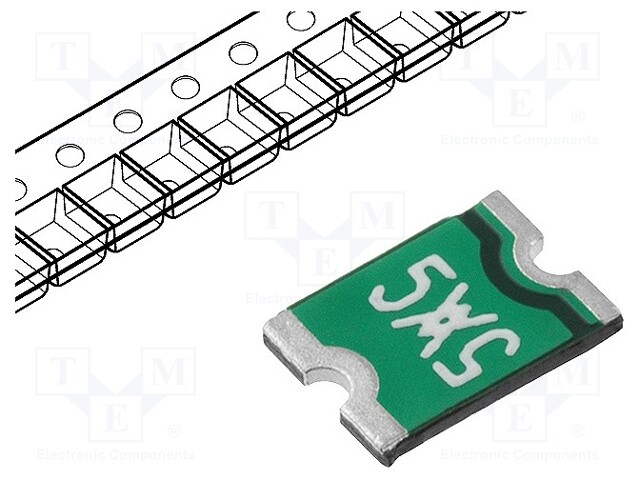 Fuse: PTC polymer; 500mA