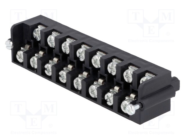 Pluggable terminal block; 5.08mm; ways: 16; angled 90°; plug; 15A