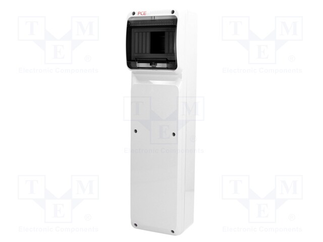 Enclosure: for modular components; grey; No.of mod: 6