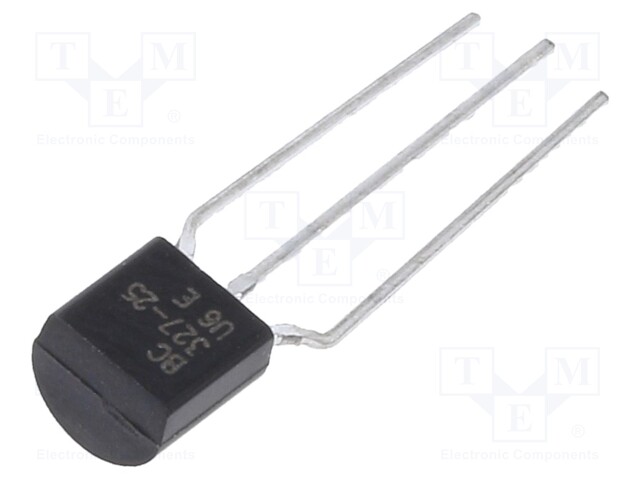 Transistor: PNP; bipolar; 50V; 0.8A; 625mW; TO92