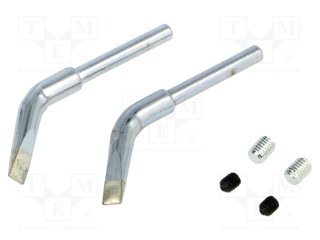 Tip; bent; 3x0.5mm; for WEL.WTA50 hot tweezers