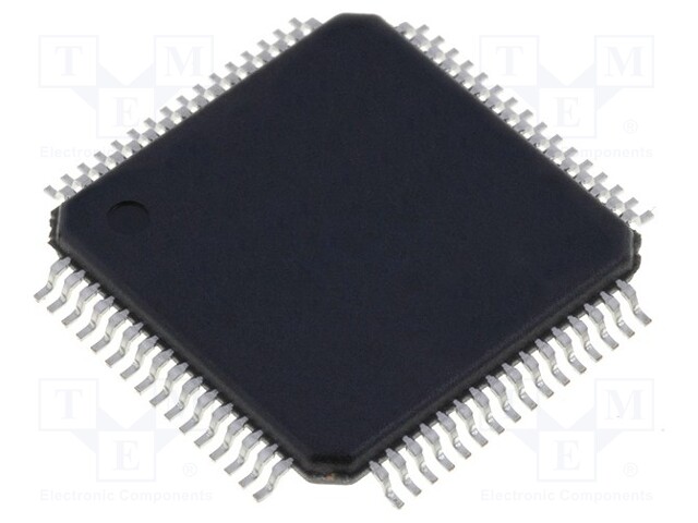 Microcontroller 8051; Flash: 64kx8bit; SRAM: 2304B; 3÷5.5VDC