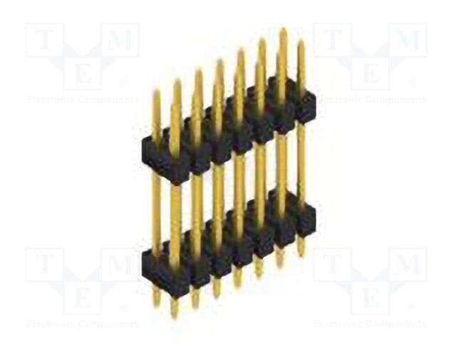 Connector: pin strips; pin header; male; PIN: 14; 2.54mm; THT; 2x7