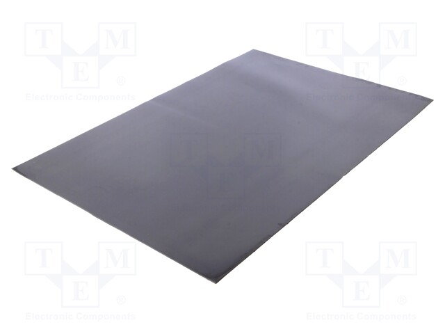 Heat transfer pad: gel; L: 300mm; W: 200mm; D: 1mm; 2.5W/mK; UL94V-0