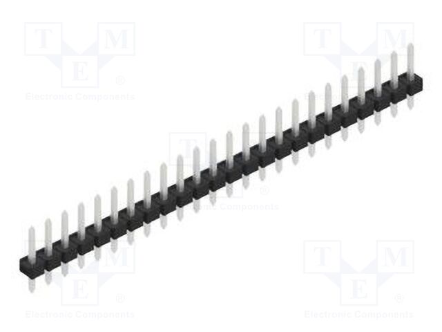 Connector: pin strips; pin header; male; PIN: 24; 2.54mm; THT; 1x24