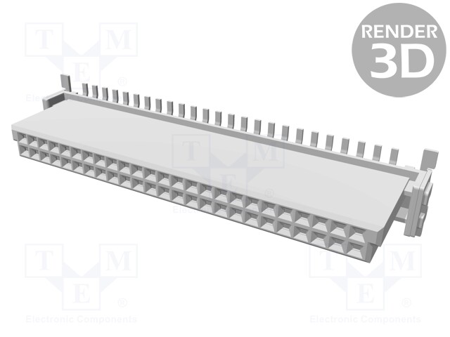 Connector: PCB to PCB; female; PIN: 50; 1.27mm; Series: har-flex