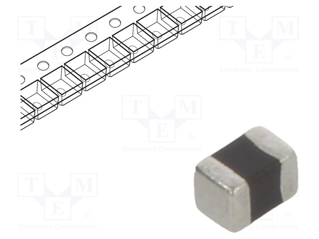 NTC thermistor; 1kΩ; 210mW; SMD; 0805