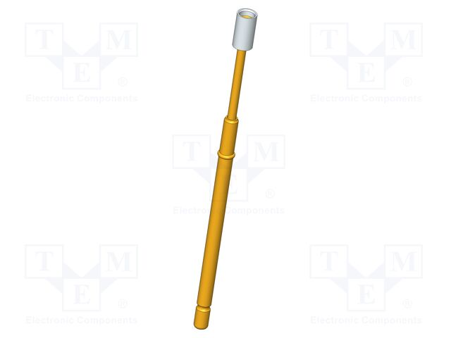 Test needle; Operational spring compression: 8mm; 5A; Ø: 2.3mm