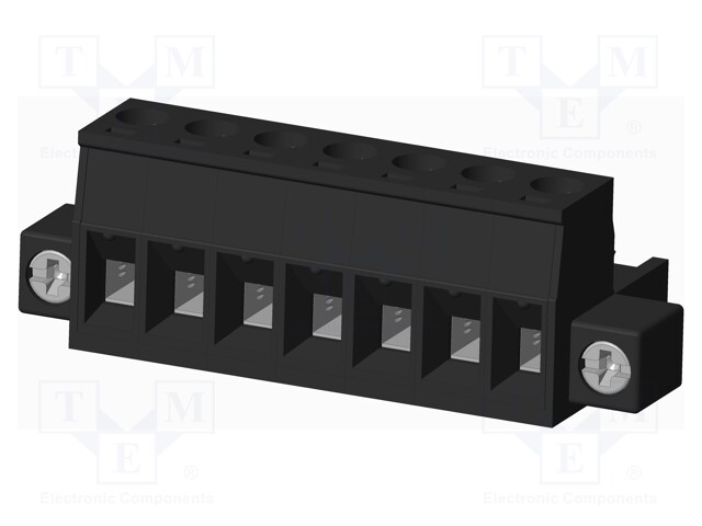 Connector: pluggable terminal block; plug; female; straight; 300V