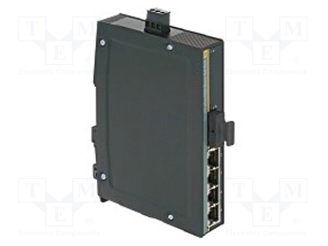 Industrial module: switch Ethernet; unmanaged; 9÷60VDC; RJ45,SC