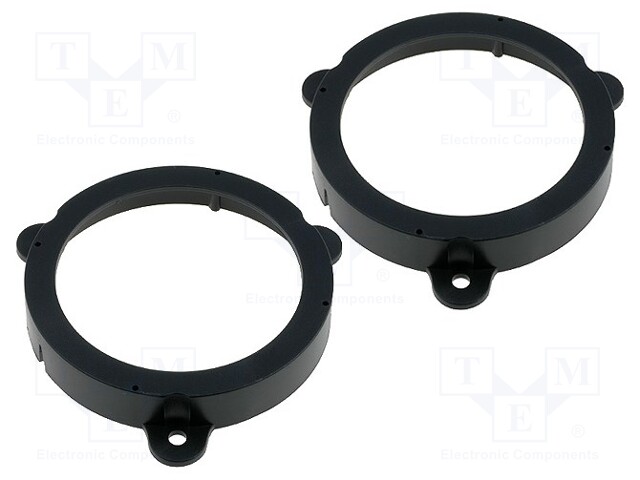 Speaker adapter; 130mm; Renault Megane III doors front/rear