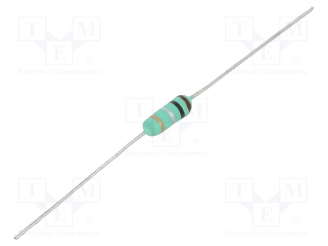 Resistor: wire-wound; THT; 120mΩ; 1W; ±5%; Ø3x9mm; 400ppm/°C; axial