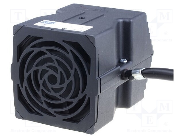Blower heater; CIRRUS 60; 200÷400W; 230VAC; IP20; 71x71x107mm