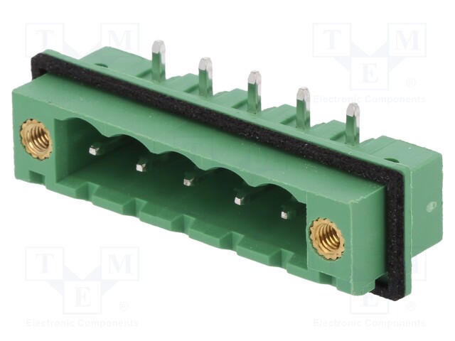 Pluggable terminal block; 5.08mm; ways: 5; angled 90°; socket
