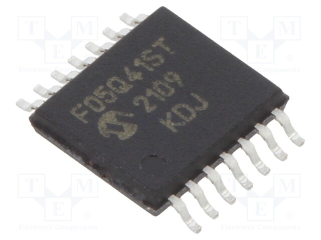 PIC microcontroller; Memory: 32kB; SRAM: 2kB; EEPROM: 512B
