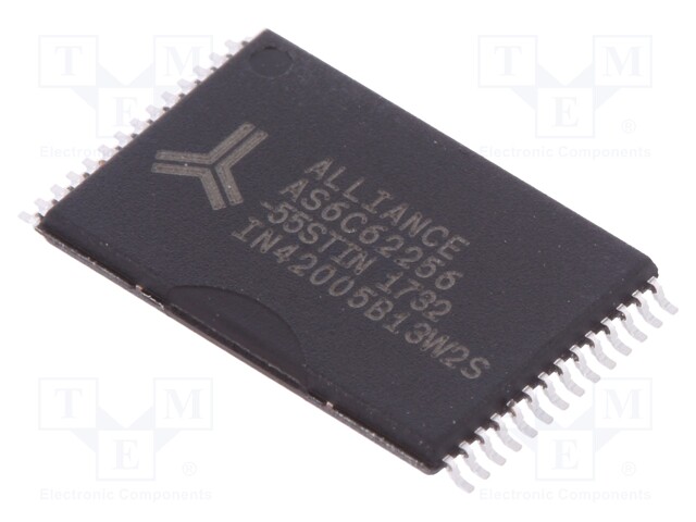 SRAM memory; SRAM,asynchronous; 32kx8bit; 2.7÷5.5V; 55ns; STSOP28