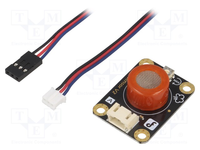 Sensor: gas level; analog; 5VDC; Kit: module,cables; Gravity; MQ-7