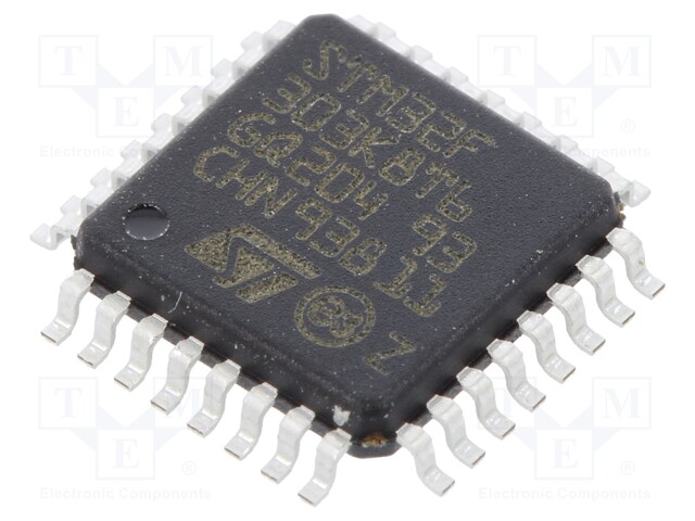 ARM microcontroller; Flash: 64kB; 72MHz; SRAM: 16kB; LQFP32