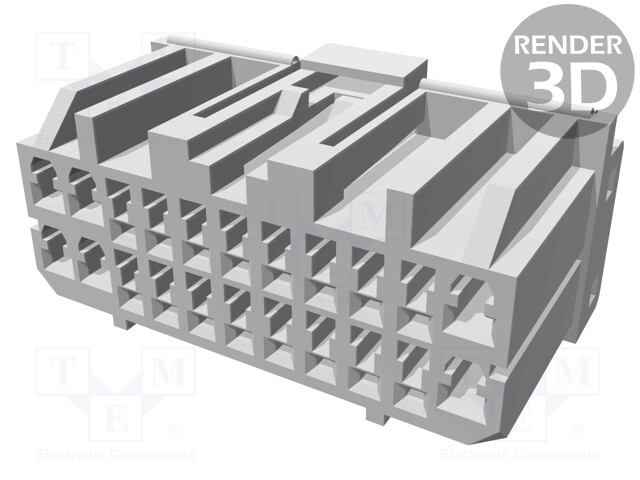 Connector: wire-board; MULTILOCK; plug; female; w/o contacts