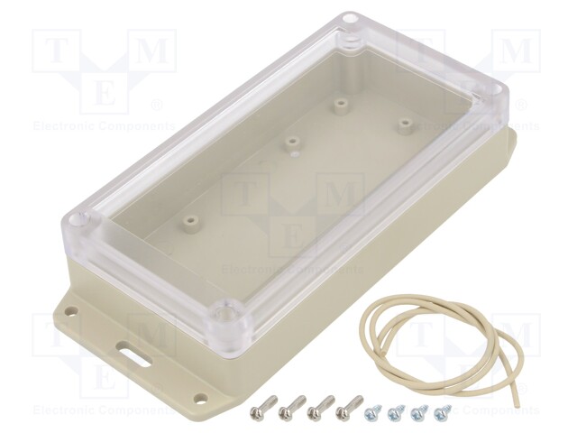 Enclosure: multipurpose; X: 85mm; Y: 165mm; Z: 40mm; Ritec; ABS; IP65