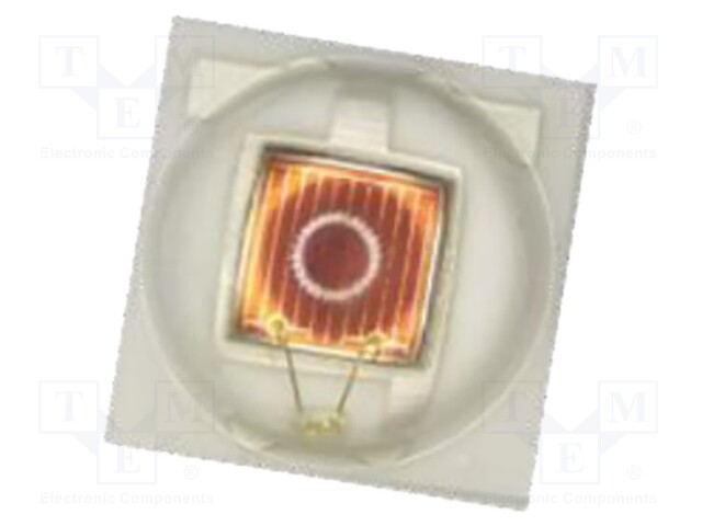 Power LED; yellow; 120°; 350mA; λd: 585-595nm; 45÷65lm; 3535; SMD