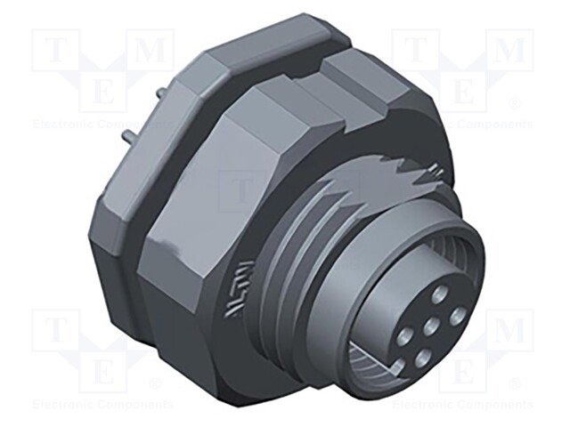Socket; M12; PIN: 8; female; A code-DeviceNet / CANopen; THT; IP68