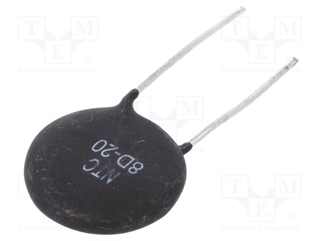 NTC thermistor; THT; 8Ω; 21.5mm; -55÷200°C